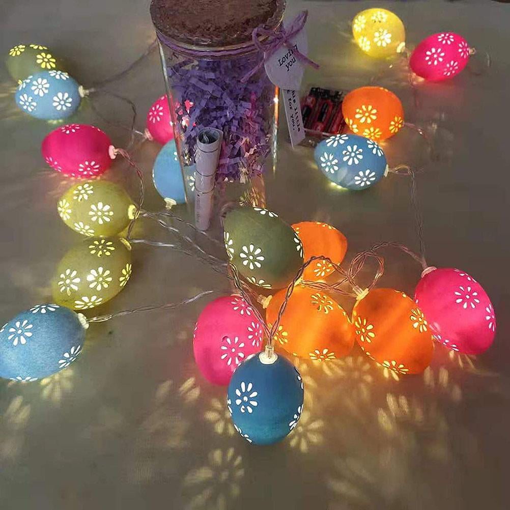 Easter Wedding Birthday Lights Fairy String Light Home Decor 10/20/50/100 LED 