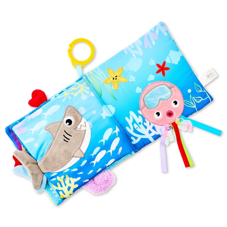 Spark Create Imagine Sea Life Soft Cloth Baby Book photo 3