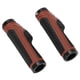 thumbnail image 5 of Empuñaduras antideslizantes para manillar de bicicleta de goma color marrón y Negro Ormromra, 5 of 8