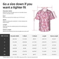 thumbnail image 6 of Lsque Cute Rabbit pattern Hawaiian Shirt for Men, Unisex Summer Beach Casual Short Sleeve Button Down Shirts-X-Large, 6 of 9