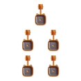 thumbnail image 1 of Naiovety Soporte para cabezal de ducha Baño Soporte de pared giratorio de 360 ​​​​grados Soporte autoadhesivo a prueba de humedad con colgador Type2 NO2 Naiovety CBP302952, 1 of 4