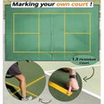 thumbnail image 4 of Cinta para cancha de Pickleball al aire libre 20M Marcado autoadhesivo Amarillo, 4 of 6
