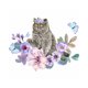 thumbnail image 2 of Cuadros Decorativos Kit de pintura de diamante 5D DIY flor gato taladro redondo completo mosaico decoración del hogar Ndcxsfigh Nuevos Originales, 2 of 5