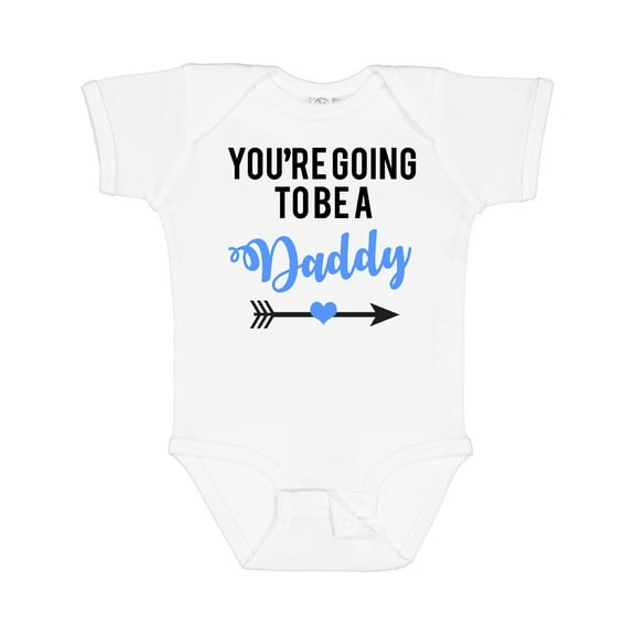 Inktastic You're Going to Be a Daddy Blue Boys or Girls Baby Bodysuit
