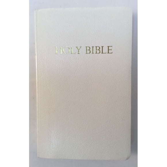 KJV Gift & Award Bible: White