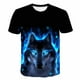 thumbnail image 2 of Animal Lobo camiseta para niños estampado niños Harajuku 3D camiseta verano niños manga corta niñas camiseta dibujos animados bebé T-Shirts10T Gao Jinjia LED, 2 of 2