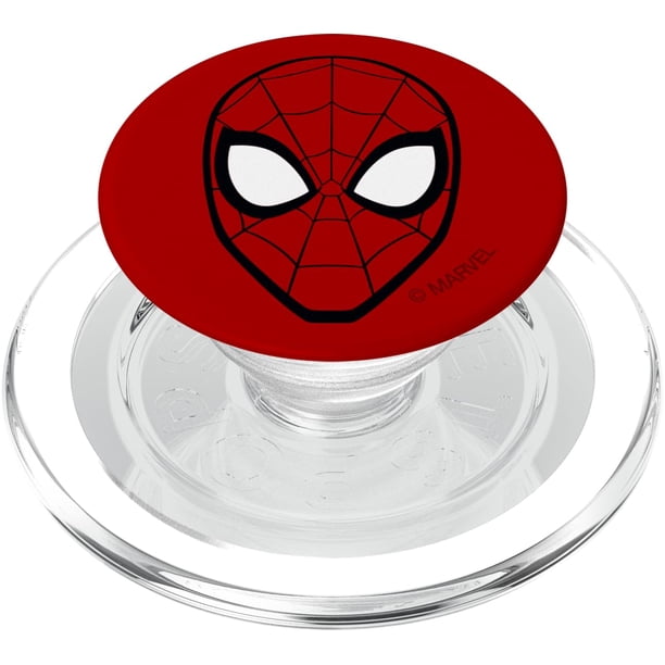 Máscara PopSockets PopGrip Marvel Spider-Man Spidey para MagSafe