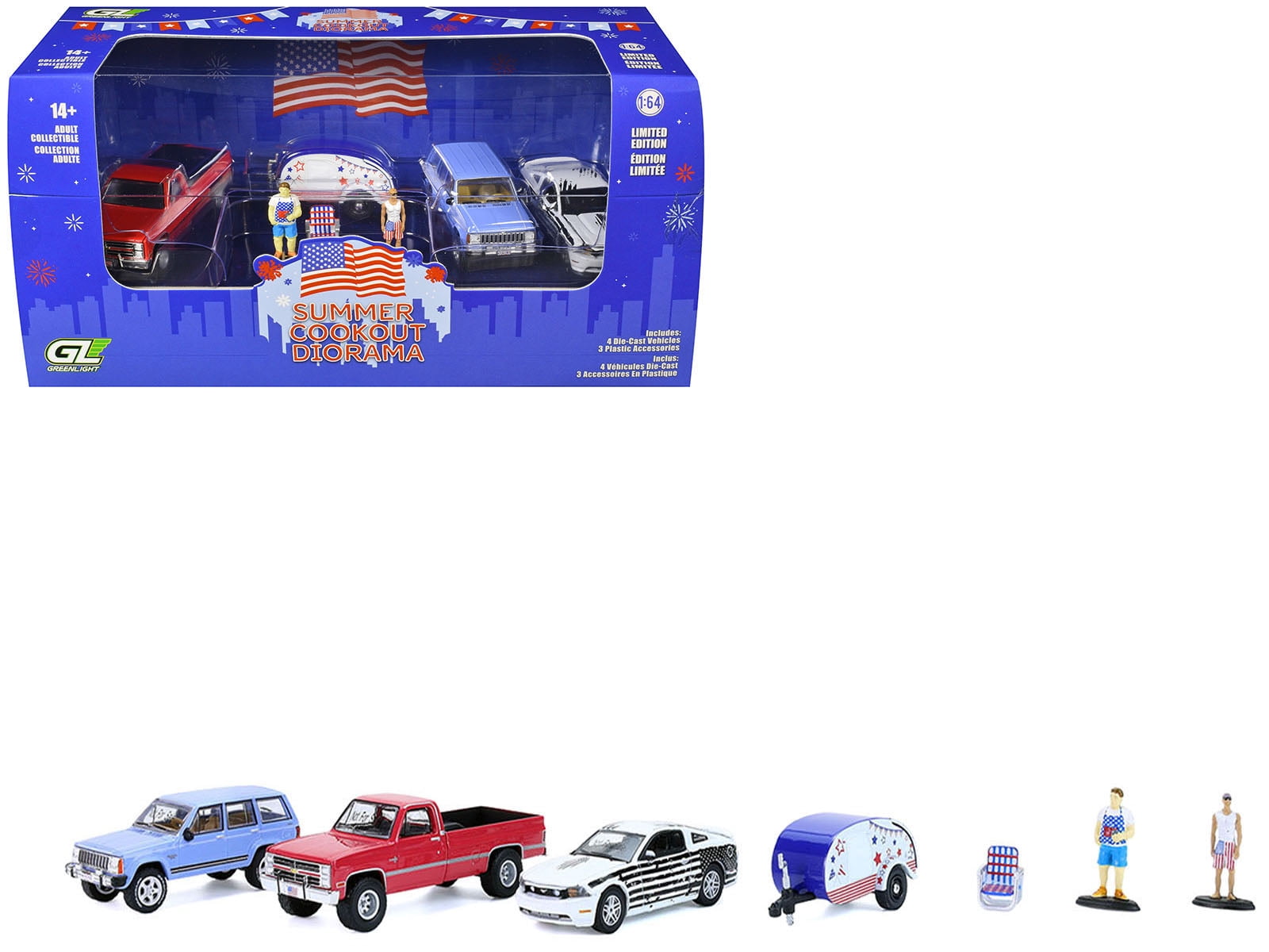 GreenLight ミニカー 2台セット GreenLight 1:64 ミニカー 2台セット GreenLight 1/64 ミニカー 2台