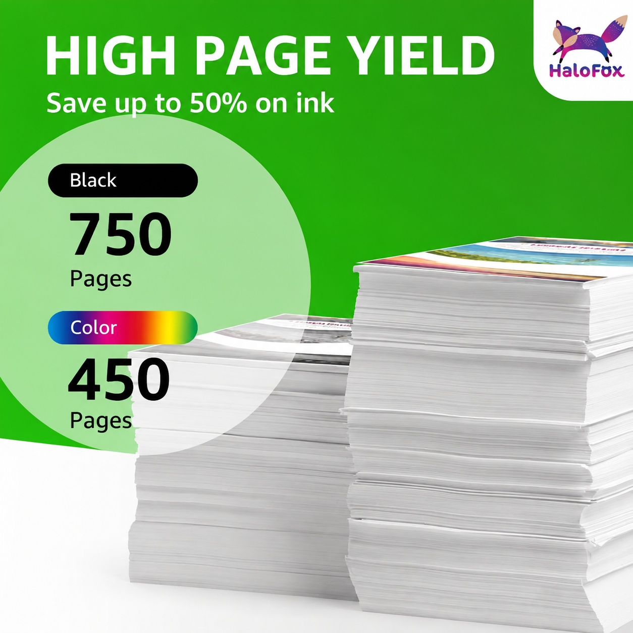 Halofox 64XL Ink Cartridge Combo Pack photo 2