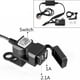 thumbnail image 2 of Adaptador de corriente USB dual Toma de corriente USB a prueba de agua 12V-24V Accesorios para motos Ndcxsfigh Accesorios para autos y motos, 2 of 5