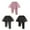 Black+Gray+Pink, variant on Uccdo 1-9T Girls Winter Warm Thicken Fleece Leggings Tulle Tutu Skirts Pantskirt Skinny Pants, Pack of 1