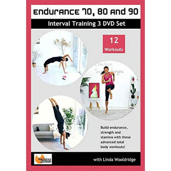 Barlates Endurance 70, 80 and 90 Series 12 workouts on 3 DVDs [DVD]