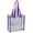 Purple, variant on Stadium Approved Clear Tote Bags 12 x 12 x 6 Inch Large Clear Plastic Tote Bag with Handles for Work Sports