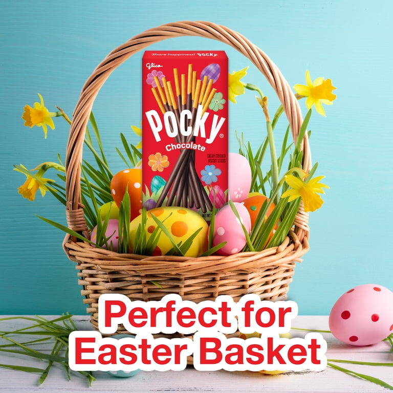 Pocky, Easter Chocolate Cream Biscuit Sticks, 2.47 oz Box