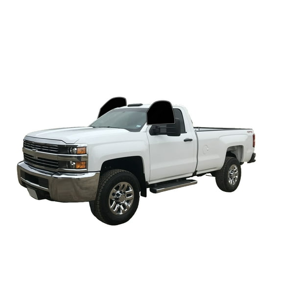 Haiy Co - PreCut 2Ply 05% Window Tint Film Kit For 2015-2019 Chevrolet Silverado 2500 Regular -Front Windows