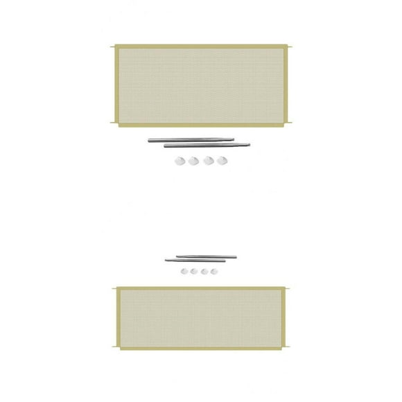 2x Puerta Para Perros, Puerta De Mal Para , Para Puertas De Seguridad Para Interiores Y Exteriores, Para Perros Y Mascotas Yuyangstore puerta de mascotas para escaleras de entrada