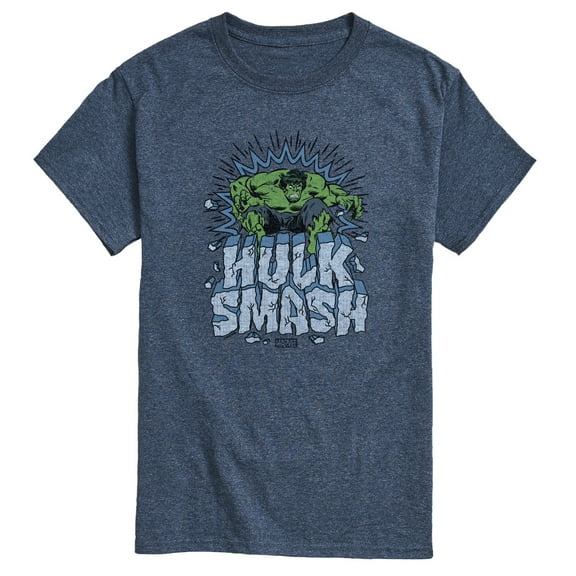 Marvel Hulk - Smash - Men's Short Sleeve Graphic T-Shirt