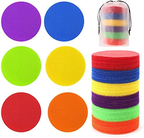 48 Pcs Carpet Standing Dot Spot Carpet Spots for Classroom, Carpet Dot ...