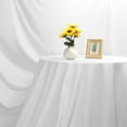 thumbnail image 6 of JoJocom 10 x 7 FT Backdrop Background for Photography, Professional Pure White Screen for Photoshoot, High Density White Backdrop with Rod Pocket for Video Record Portrait Stand Photo Meeting Stu, 6 of 6