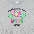 thumbnail image 4 of Inktastic My Mom is the Best Nurse Ever Girls Baby Dress, 4 of 5