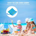 thumbnail image 4 of Bolsa De Malla De Playa Bolsa de malla de playa de gran capacidad para niños - Accesorios de juguetes de natación de playa al aire libre, 4 of 4