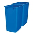 thumbnail image 1 of Rev-A-Shelf 35 qt. Replacement Waste Container for Rev-A-Shelf Pullouts, Blue, 2-pack, 1 of 10