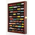 12 Shelves Scale Trai Model Trais Display Case Cabiet Wall Rack w/ 98