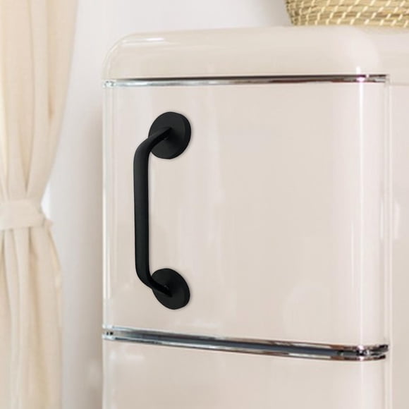 Manija de puerta para refrigerador, resistente, de fácil instalación, manija de puerta para refrigerador, para de entrada ferrosa, lavadoras