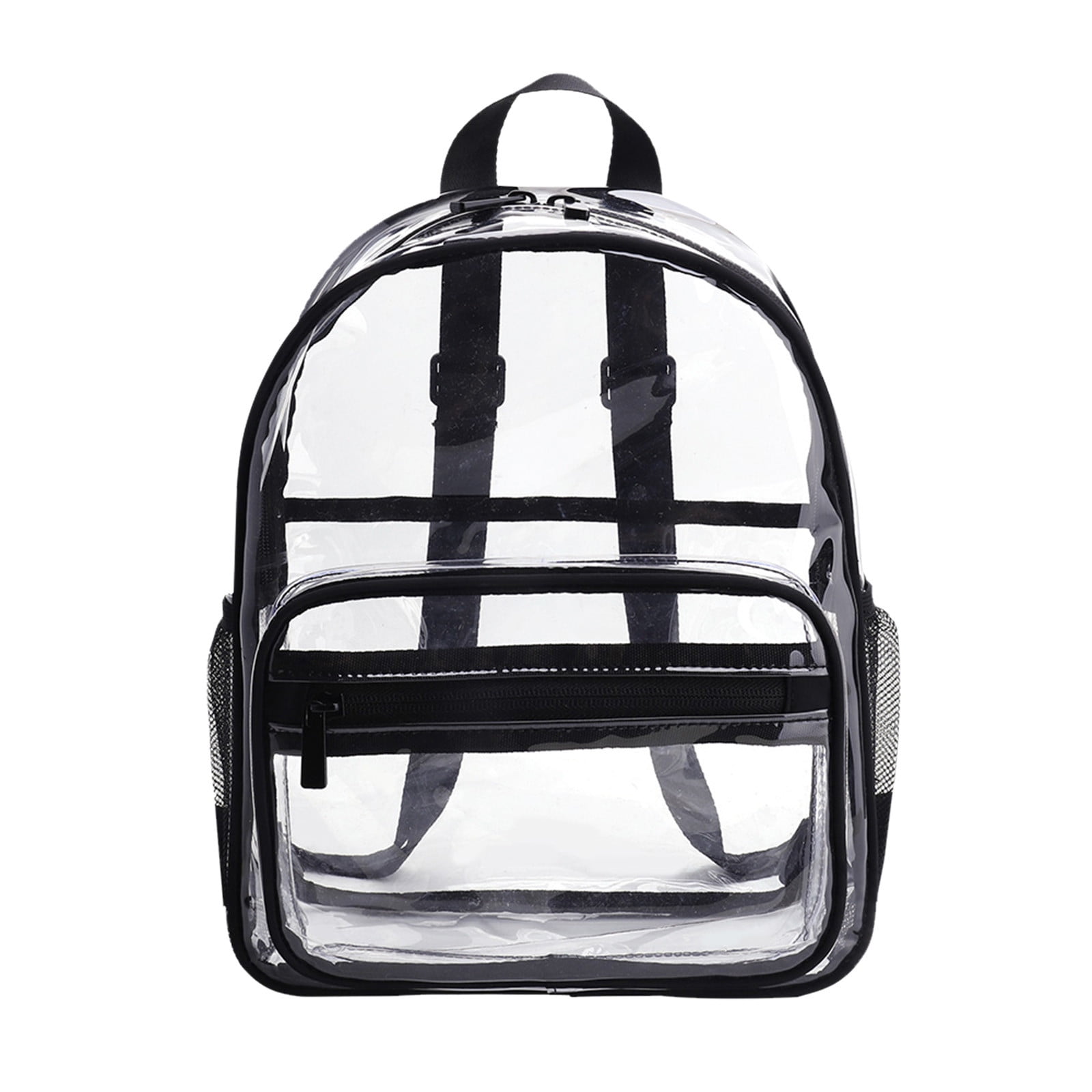 Cambond Clear Backpack, Heavy Duty Transparent Backpacks for Adults Reinforced Straps See-Through Bag for School Work Travel