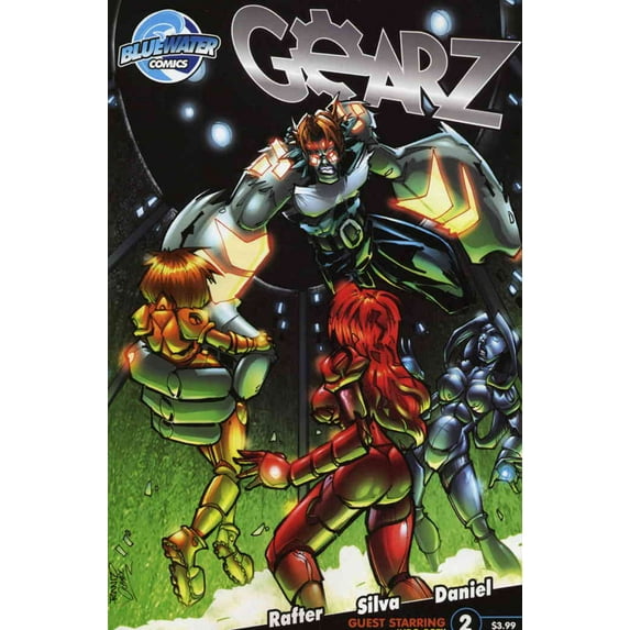 Gearz #2 VF ; Bluewater Comic Book