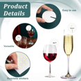 thumbnail image 4 of 200pcs Wine Glass Tags Blank Wine Glass Markers with 240pcs Stickers Round Party Drink Tag Drink Blank Markers Drink Cup Tags Paper Drink Tags, 4 of 6