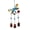 A, variant on XMMSWDLA Christmas Decorations Indoor Wind Chime Hummingbird Bee Pendant Metal Glass Paint Painting Painted Crafts Garden Pendant 50th Birthday Decorations