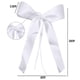 thumbnail image 2 of 50/100PCS Lazo Blanco Ramo de Boda Asiento Coche de Boda Adornos Decorativos DIY (Blanco 50PCS), 2 of 8