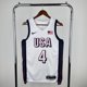 thumbnail image 1 of Camiseta de la NBA de 24 años del equipo de EE. UU. con 4 Curry, 6 James, 7 Durant y 10 Tatum, 1 of 5