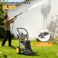 thumbnail image 5 of Yardmaster Pressure Washer with 25' High-Pressure Hose & 5 Nozzle, 2600PSI, 1.7GPM, Gas High-Power Washer for Patio& Garden with Soap Tank & Spray Gun, 5 of 10