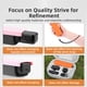 thumbnail image 2 of Para DJI OSMO Pocket 3 Funda Protectora Anticaída (cubierta) Naranja, 2 of 5