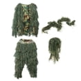 thumbnail image 1 of Trajes Ghillie de Camuflaje Sunnimix Chaqueta y Pantalones para Caza Tiro Verde, 1 of 8