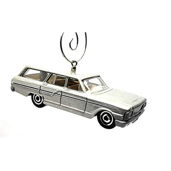 Christmas Ornament for 1964 Ford Fairlane Silver