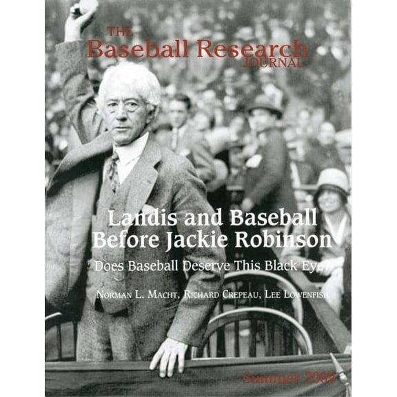 The Baseball Research Journal (Brj), Volume 38 #1, (Paperback)