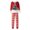 Red, variant on EGNMCR Christmas Pajamas for Family, Classic Plaid Xmas Sleepwear for Christmas Parent-Child Outfit Parent-child Warm Christmas Set Printed Home Wear Pajamas Two-piece Set Women Blouse pants