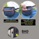 thumbnail image 4 of Bolsa para golosinas para perros para adiestramiento, bolsa portátil para pasear con cierre automático para perros con cinturón ajustable, bolsa de entrenamiento para mascotas de tela Oxford con, 4 of 8