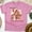 Azalea, variant on Dreaming of a Pink Christmas T-Shirt | Gingerbread House Holiday Tee, White, Size S