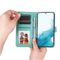 thumbnail image 3 of Funda tipo cartera GANGXUN para Samsung Galaxy A54 5G , diseño girasol, cuero PU, soporte, cierre magnético, tarjetero, 3 of 5