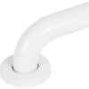 thumbnail image 4 of Grab Bar, 18 Inches, 1-1/2" Diameter, 1-1/2" Wall Clearance, Concealed Screws, White by Stone Harbor Hardware, 4 of 5