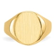 thumbnail image 6 of Auriga Fine Jewelry 10K Yellow Goldy Signet Ring for Women Size 6, 6 of 6
