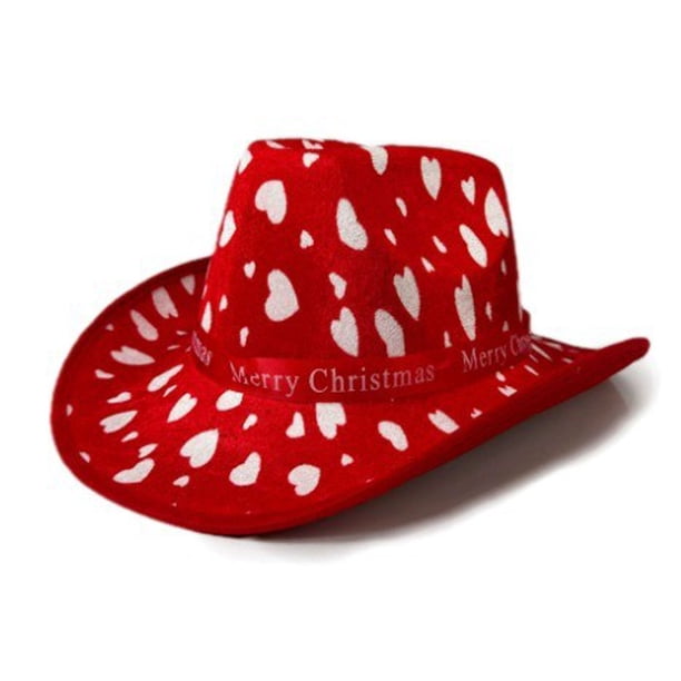 Conjunto combinado de día de Navidad Juego de rol para adultos Papá Noel El sombrero de vaquero