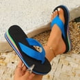 thumbnail image 2 of ibiyuan Orthopedic Flip Flops Women Thong Sandals for Women Dressy Non- Tpr Sole Slippers for Women Breathable Orthofeet Shoes for Women, 2 of 9
