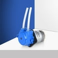 thumbnail image 2 of Kamoer CKP-DC-S08 12V Peristaltic Pump Aquarium Water Pump with 4pcs Straps 2pcs Joints Flow Adjustable 14~41.5ml/min for DIY Aquarium Lab Chemical Analysis Dosing Additives Pump Diameter, 2 of 9