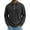 18#Black, variant on Mens Ribbed Texture Corduroy Polo Shirt Long Sleeve T Shirt Solid Color Loose Pullover with 3 Button Placket and Chest Pocket Casual Tops for Men Daily Weekend Outings Light Gray L