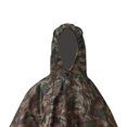 thumbnail image 2 of Impermeable Chubasquero impermeable Chaqueta de lluvia unisex para traje al aire libre (camuflaje verde militar) Sywqhk Para Estrenar, 2 of 8